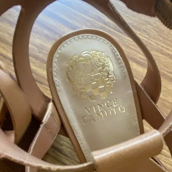 Vince Camuto - Sutellie Block Heel Leather Sandals - size 11M  MSRP: $139.00 - Picture 8 of 12